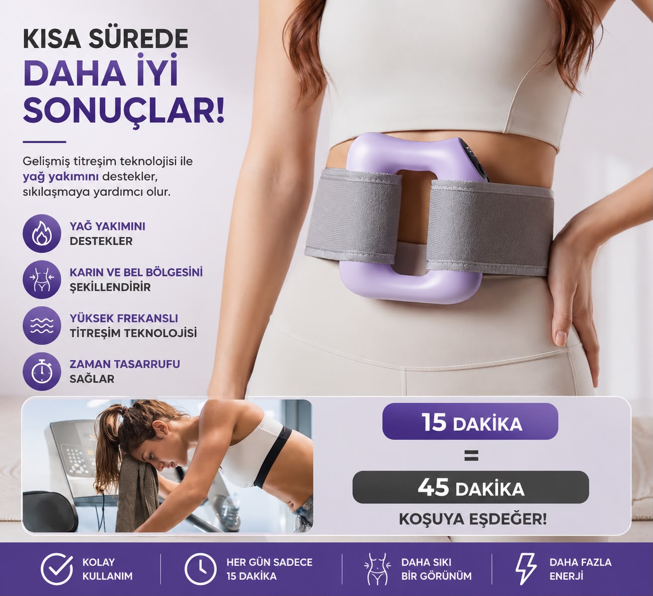 360° Vücut Şekillendirme Halkası 🔥 Yağ Yakımı, Sıkılaşma ve Rahatlama Bir Arada!