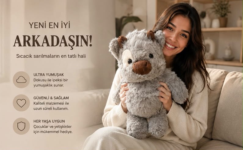 Minipelush Koşan Peluş Oyuncak