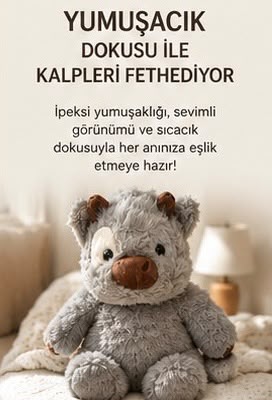 Minipelush Koşan Peluş Oyuncak